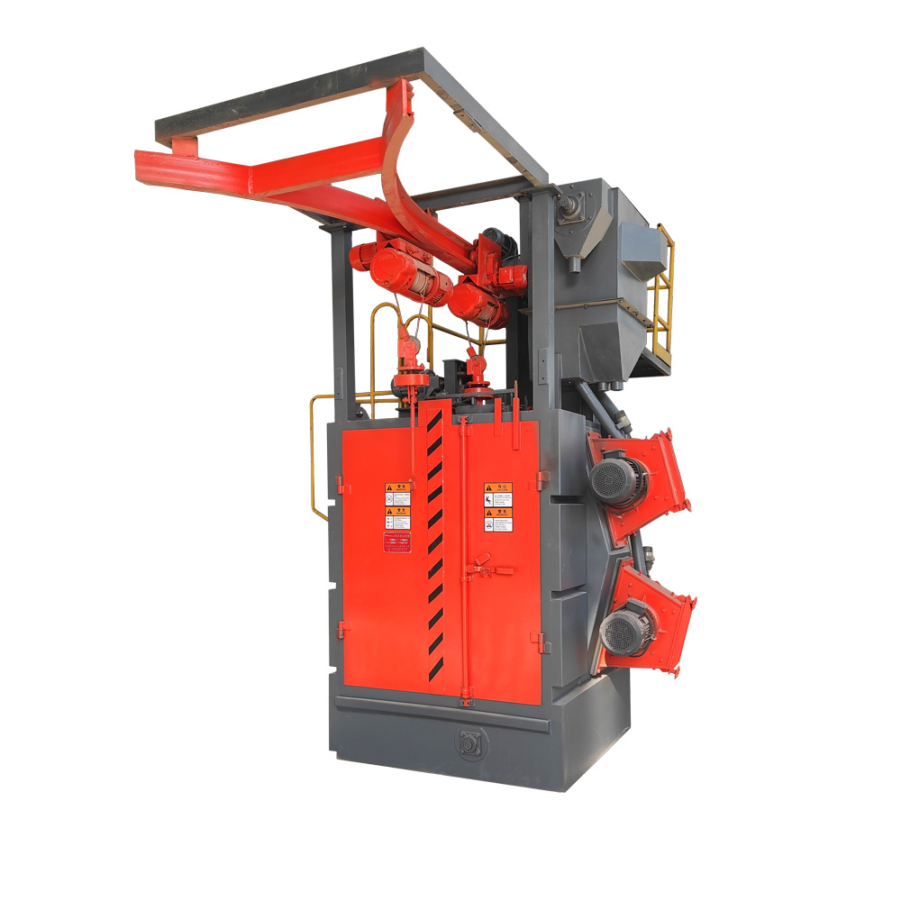 Q37 Hook Hanger Shot Blast Machine LPG Silinda Blaster